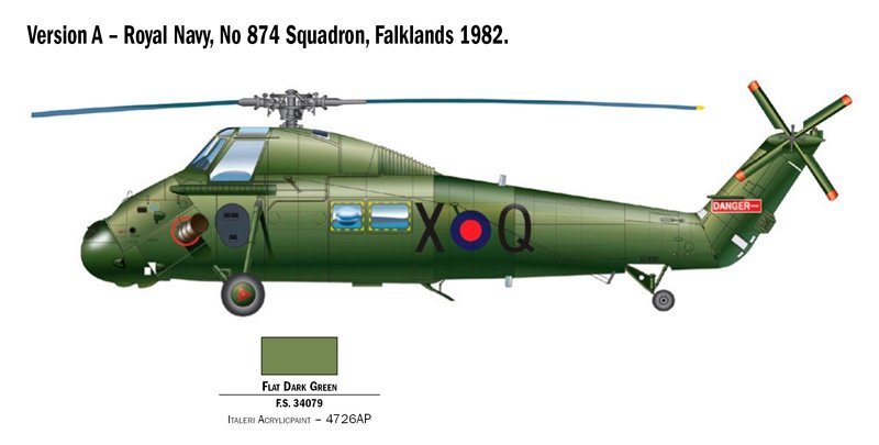 Italeri 2720 Wessex UH.5 1/48 – imagen 4