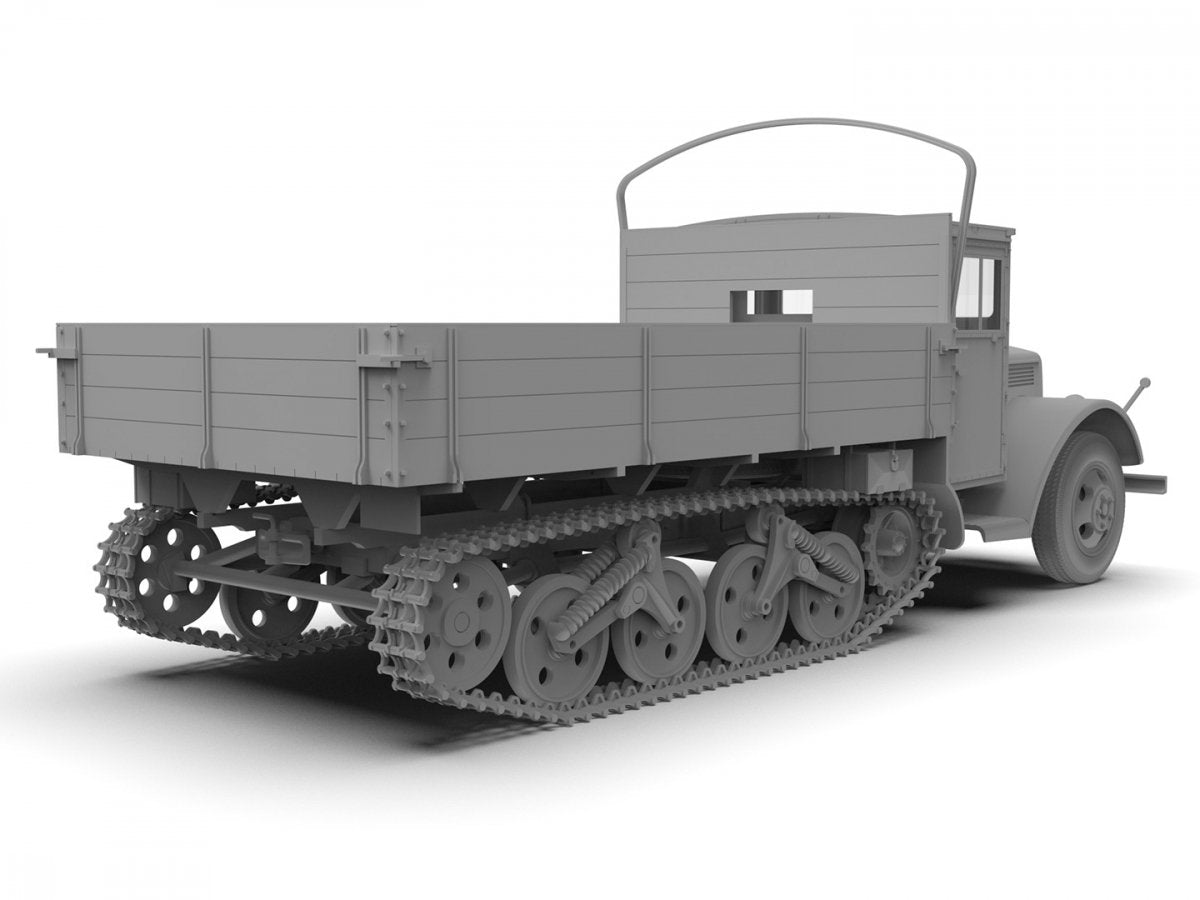 ICM 35410 V3000S/SSM Maultier &amp;#39;Einheitsfahrerhaus&amp;#39;, WWII German Truck 1/35 – imagen 3