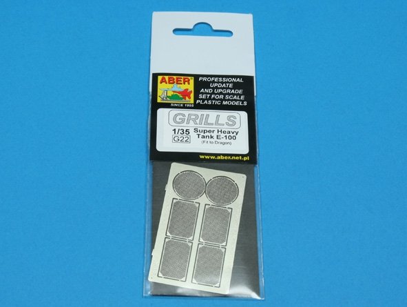 Aber 35G22 Grilles for german super heavy tank E-100 1/35 – Bild 4