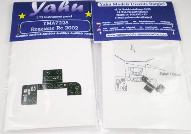 Yahu YMA7228 Reggiane Re.2002 (Sword) 1/72