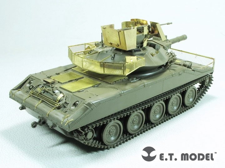 E.T. Model E35-288 U.S. M551 SHERIDAN Airborne Tank Vietnam War For TAMIYA 35365 – imagen 3