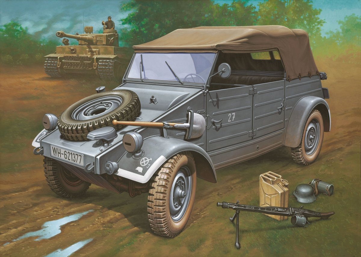 Revell 03500 Kübelwagen Typ 82 Platinum Edition 1/9 – immagine 2
