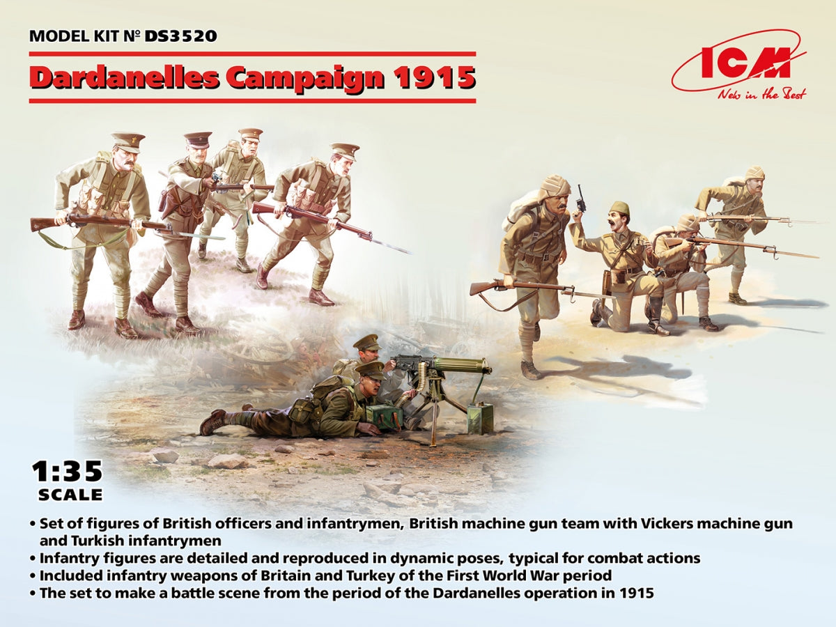 ICM DS3520 Campagne des Dardanelles 1915 1/35 