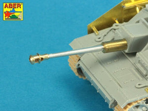 Aber 72L-65 German StuK.40 L/48 7,5 cm Bartel with middle model muzzle brake for StuG. III Ausf.G late &amp;amp; StuG. IV - early 1/72 – imagen 4