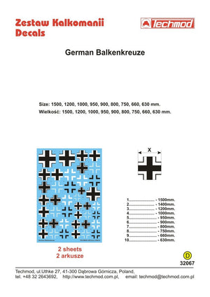 Techmod 32067 Balkenkreuze allemande (1/32) – image 2