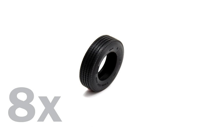 Italeri 3889 Truck Rubber Tyres 8 pcs 1/24 – imagen 3