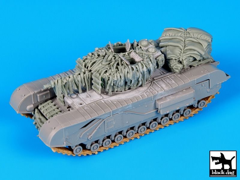 Black Dog T72076 Churchil Mk IV for Dragon 1/72 – zdjęcie 2