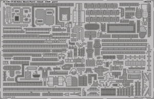 Eduard 53170 CV-63 Kitty Hawk pt.1 - island TRUMPETER 1/350 – imagen 2
