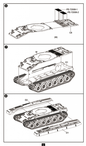 Modelcollect UA72193 Soviet T-80 Main Battle Tank 1970S-1990S N in1 1/72 – Bild 5