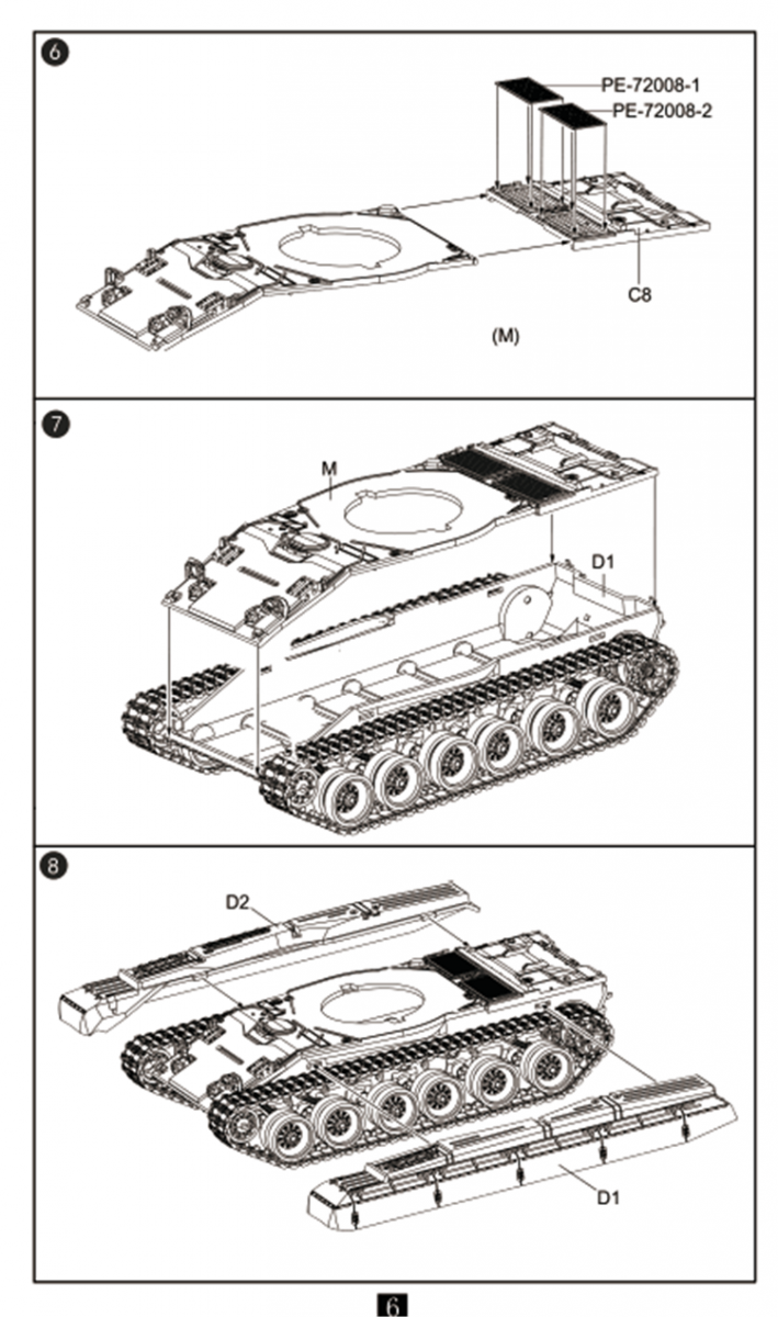 Modelcollect UA72193 Soviet T-80 Main Battle Tank 1970S-1990S N in1 1/72 – Bild 5