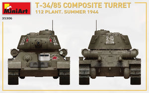 MiniArt 35306 T-34/85 COMPOSITE TURRET. 112 PLANT. SUMMER 1944 1/35 – zdjęcie 7