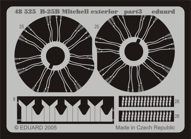 Eduard BIG4861 B-25B Miniatures précises au 1/48 – image 7