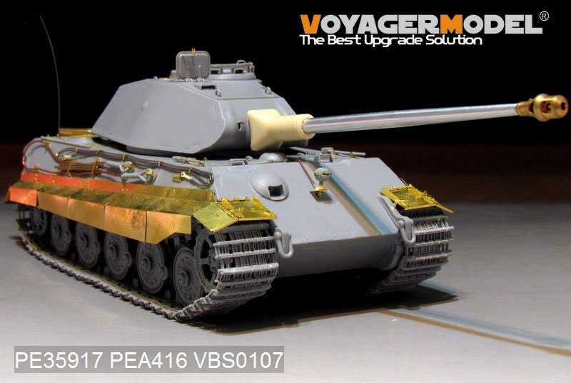Voyager Model PE35917 WWII German King Tiger Initial Version Basic for TAKOM 1/35 – Bild 6