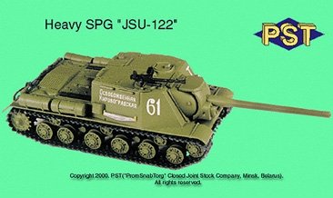PST 72005 Self-propelled assault gun ISU-122 1/72 – Bild 2