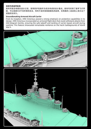 FlyHawk Model FH1135 HMS Victorious 1/700 – imagen 7