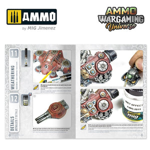 Ammo of Mig 6922 AMMO WARGAMING UNIVERSE Book 03 - Weathering Combat Armour (English, Castellano, Polski) – immagine 4