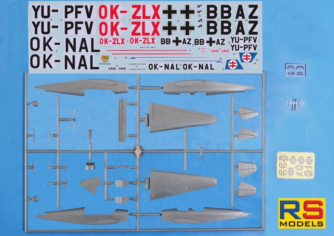 RS Models 92303 Zlin Z-XII Cz. Sport Aircraft 1/72 – imagen 3