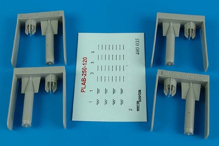 Aerobonus 480035 PLAB-250-120 Soviet anti-submarine bombs 1/35