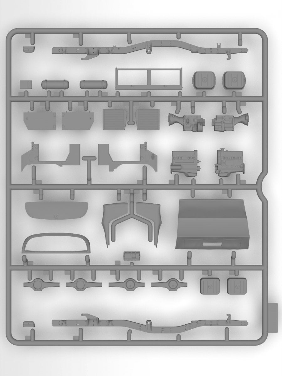 ICM 35136 Unimog 404 S “Koffer” German military truck 1/35 – immagine 10
