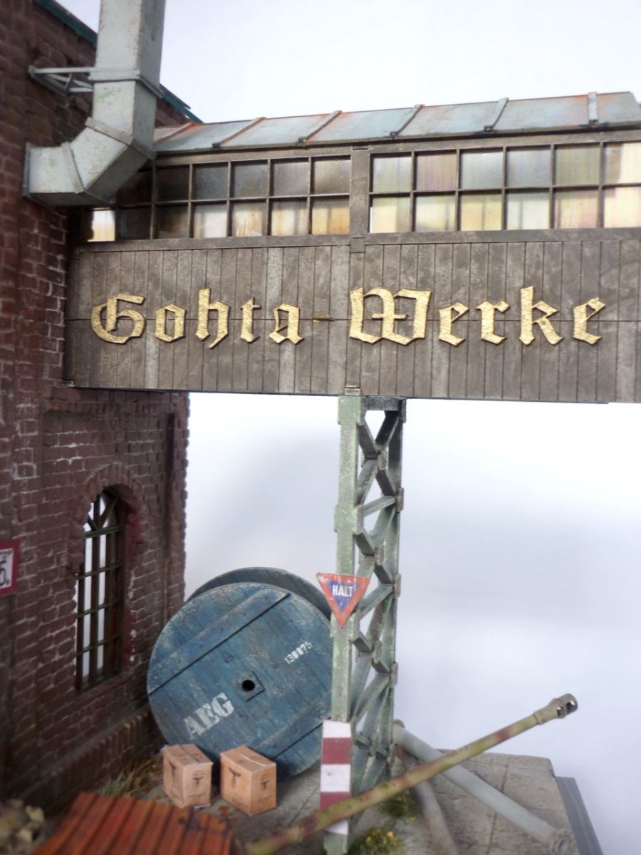 RT-Diorama 35288 Diorama-Base: &amp;quot;Gohta Werke&amp;quot; 1/35 – imagen 13