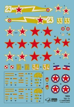 Arma Hobby 70029 Yakovlev Yak-1b in Allied Service 1/72 – immagine 2