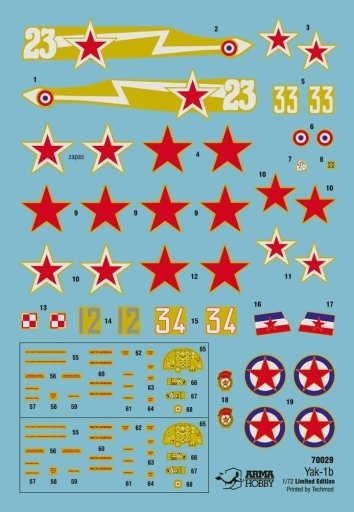 Arma Hobby 70029 Yakovlev Yak-1b in Allied Service 1/72 – immagine 2