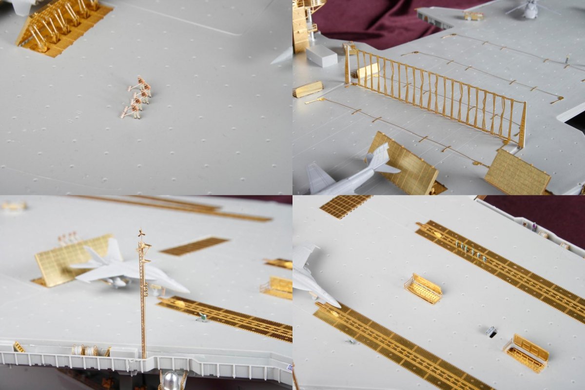 MK1 Design MS-35041 CV-63 Kitty Hawk Detail-UP 1/350 – imagen 15