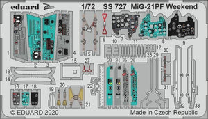 Eduard SS727 MiG-21PF Week-end Eduard 1/72