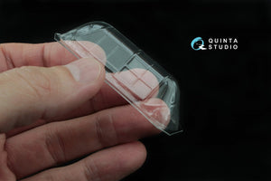 Quinta Studio QC48017 Su-2 vacuformed clear canopy (for Zvezda kit) 1/48 – imagen 2