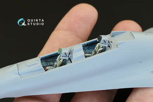 Quinta Studio QD72020 Su-27UB 3D-Printed &amp;amp; coloured Interior on decal paper (for Zvezda kit) 1/72 – imagen 6