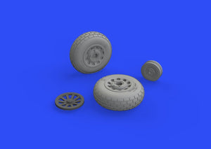 Roues Eduard 648505 P-51D à bande de roulement à bloc 1/48 EDUARD – image 3