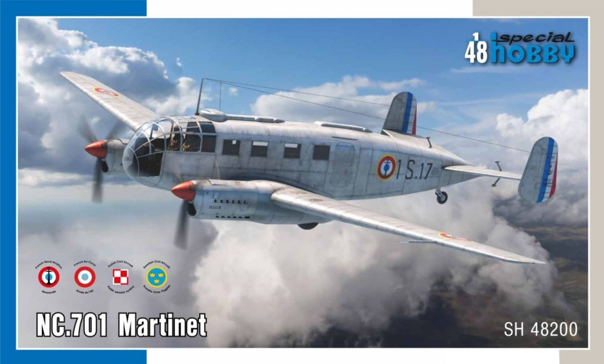 Special Hobby 48200 SNCAC NC.701 Martinet 1/48 – imagen 2