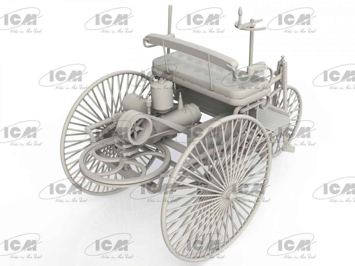 ICM 24042 Benz Patent-Motorwagen 1886 – EASY version 1/24 – image 2