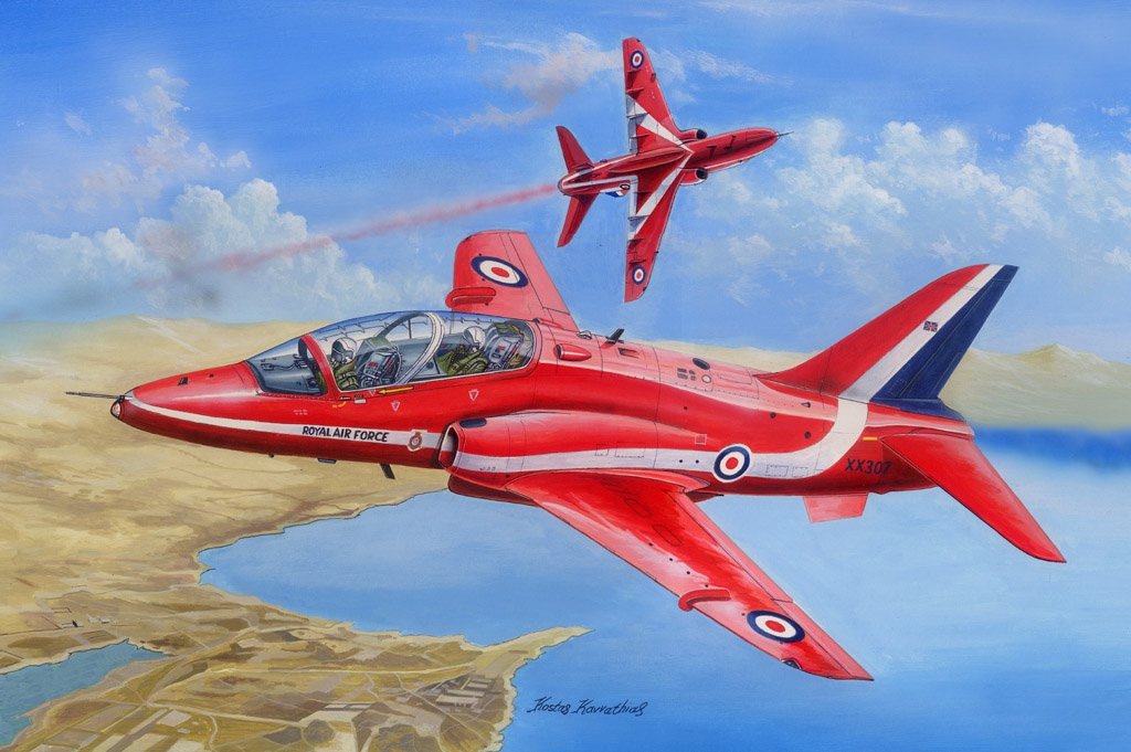 Hobby Boss 81738 RAF Red Arrows Hawk T MK.1/1A 1/48