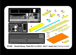 Aber 16043 Russian Heavy Tank KV-1 or KV-2 1/16 – imagen 4