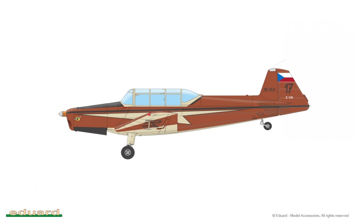 Eduard 11156 Z-126 Trener - Dual Combo 1/48 – zdjęcie 11