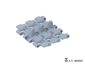 ET Model P35-061 Chars soviétiques KV-1/2/85, JS-1/2/3, ISU-152 (version tardive 650 mm) Chenilles fonctionnelles (impression 3D) 1/35 – image 2