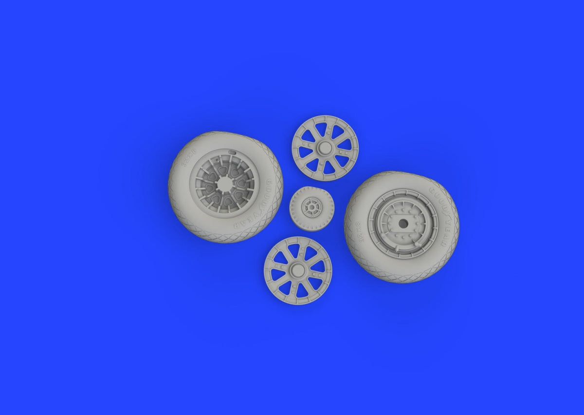 Eduard 648985 F4U wheels MAGIC FACTORY 1/48 – imagen 2