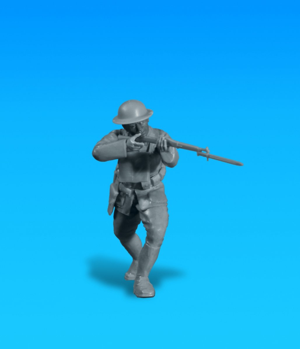 ICM 35693 US Infantry (1918) (4 figures) 1/35 – immagine 7