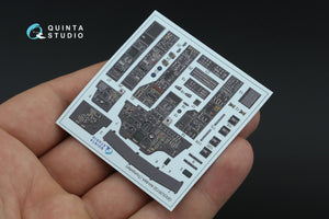 Quinta Studio QDS-35132 AH-64A 3D-Printed coloured Interior on decal paper (Trumpeter) (Small version) 1/35 – imagen 5