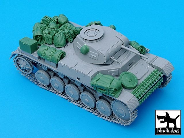 Black Dog T35032 Pz.Kpfw. II Ausf C accessories set 1/35 – imagen 3