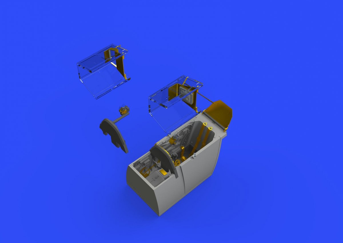 Maquette Eduard 648405 Bf 109G-6 cockpit TAMIYA 1/48 – image 3