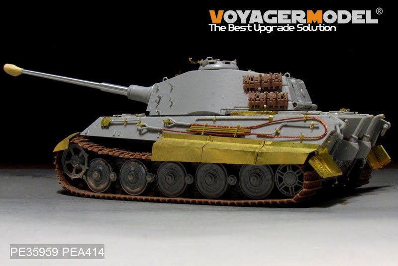 Voyager Model PE35959 WWII German King Tiger (Hensehel Turret) For HOBBYBOSS 84531 1/35 – imagen 4