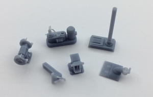 Yamamoto Model Parts YMPGAR7 Grage Set #1 1/24 – immagine 2