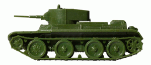 Zvezda 6129 Soviet Light Tank BT-5 1/100 – imagen 4