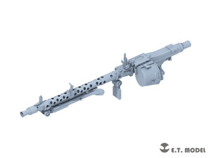 E.T. Model P16-004 WWII German Mg34 Machinegun (w/o buttstock) (3D Printed) 1/16 – immagine 2