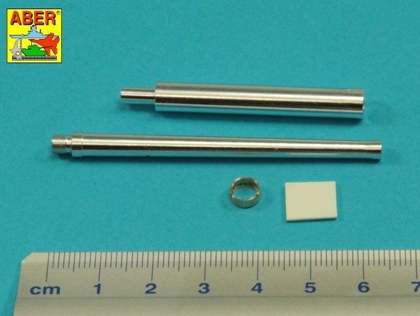 Aber 16L-19 Lufa 37mmM6 do amerykańskich czołgów M3iM5 / Gun barrel for 37 mm M6 gun used on US M3 M5 tanks 1/16 – imagen 2