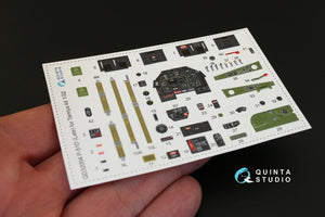Quinta Studio QD32004 P-51D (Late) 3D-Printed &amp;amp; coloured Interior on decal paper (for Tamiya kit) 1/32 – Bild 3