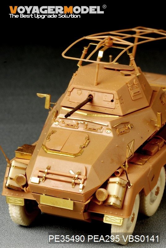 Voyager Model PE35490 WWII German Sd.Kfz.232 8 ROD early version for AFV 35232 1/35 – imagen 7