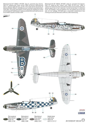 Special Hobby 72394 Messerschmitt BF-109G-6 &amp;#39;Mersu over Finland&amp;#39; 1/72 – imagen 6